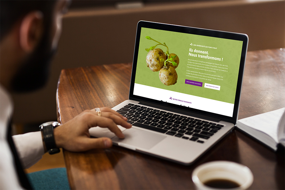 Site Web Divi pour Les Complices Alimentaires